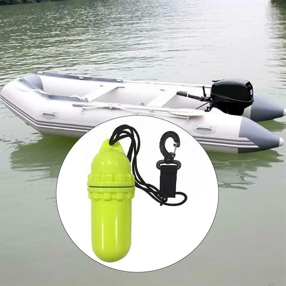 

Scuba Diving Kayaking Waterproof Dry Box Gear Accessory Container & Rope Clip For Money Id Cards License Water Sports L8v4