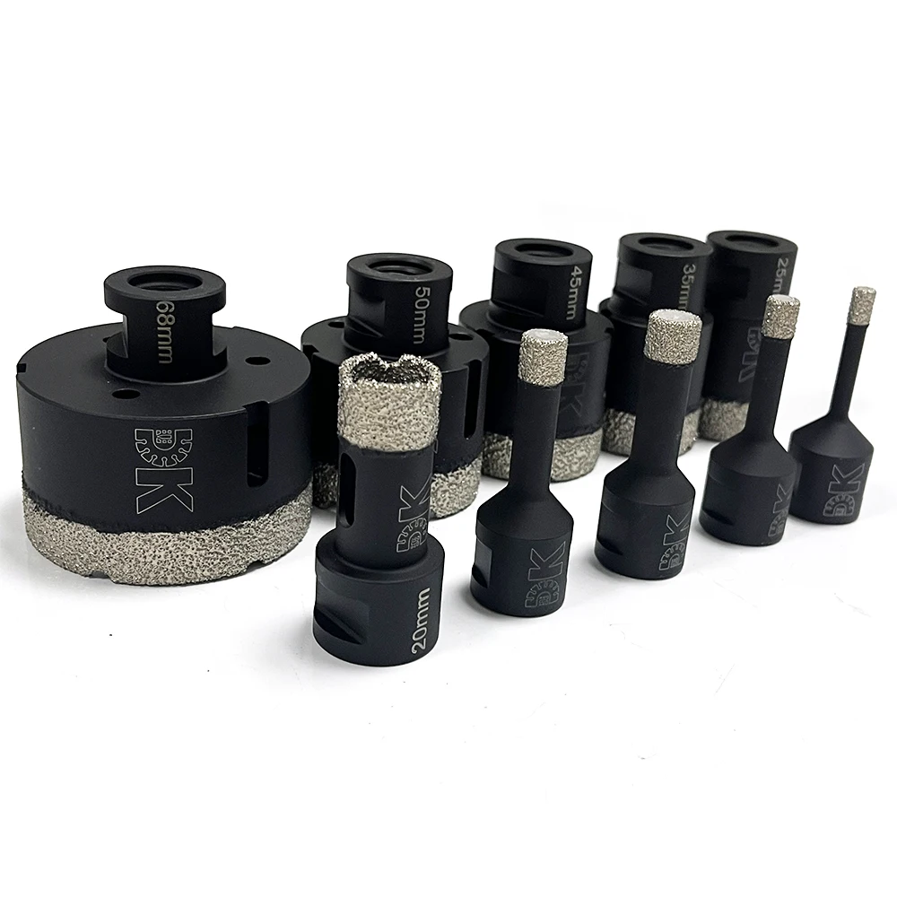 Алмазные буровые долота M14 6-68 мм для сухого использования Алмазный сердечник