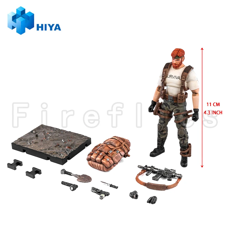 Фото Фигурка HIYA 1/18, 4 дюйма, из серии Exquisite Mini, G.I.Joe Outback, аниме-модель, игрушка №1