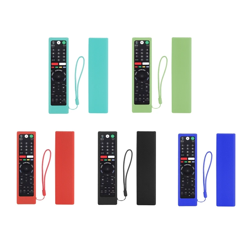

Protective Silicone Cover Shockproof Sleeve Anti-lost Sleeve for sony RM-ED050 RMT-TX200C RMT-TX102U Remote Controller