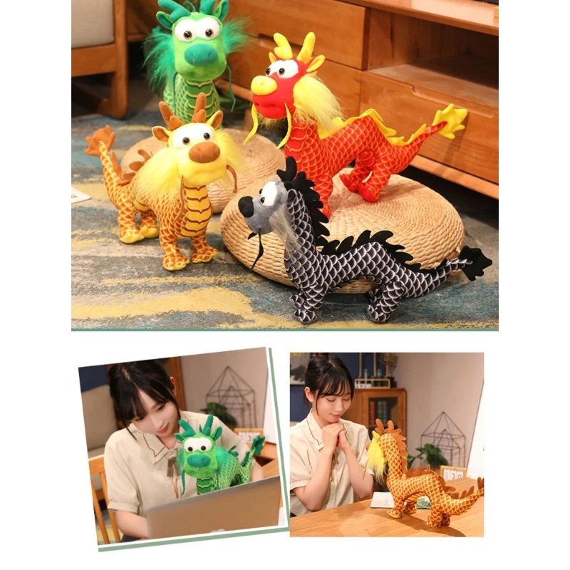 Рисунок 6 - Новогодние реалистичные талисманы в форме дракона