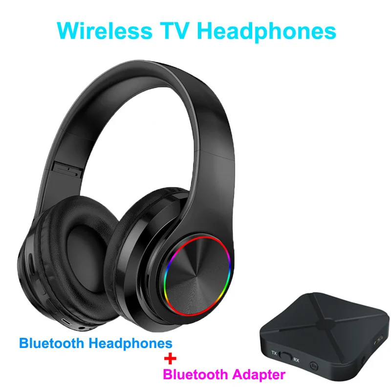 

Многофункциональная стерео Беспроводная ТВ-гарнитура Bluetooth наушники с микрофоном для MP3 ПК ТВ аудио телефонов pk Bingle B616 гарнитура