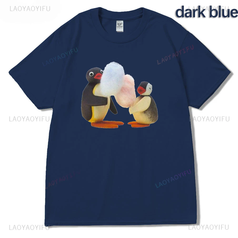 Ретро мультфильм Noot Pingu Pinga Penguin TV модные женские футболки с круглым вырезом и