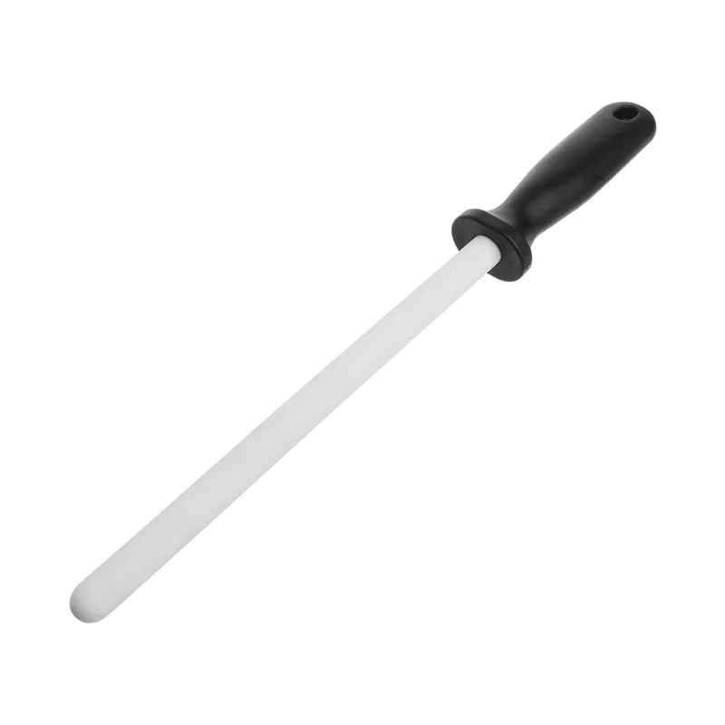 

8" Ceramic Sharpening Rod Stick Sharpener with ABS Handle for Knife