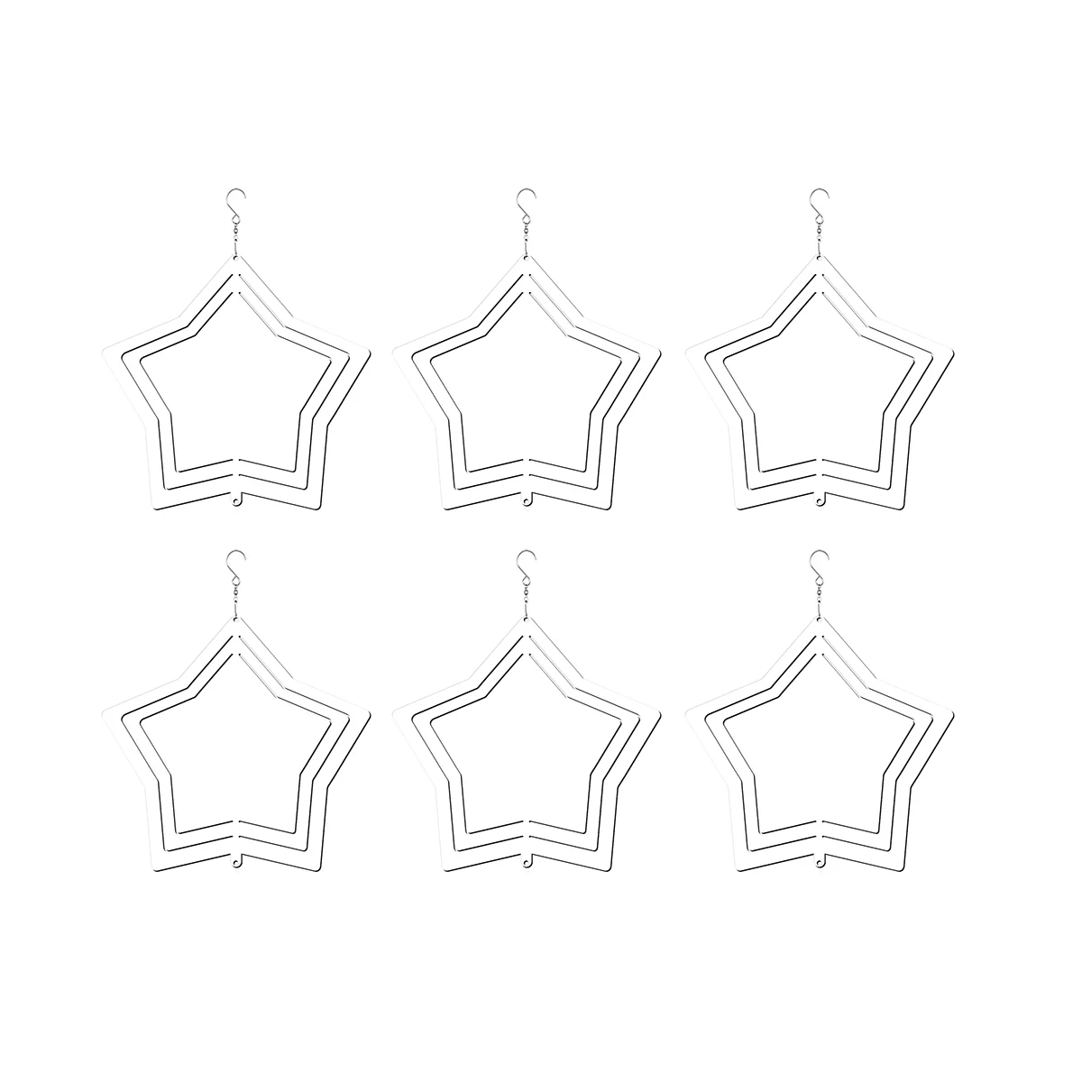 

6 шт., заготовки для ветра, 8 дюймов