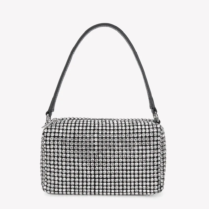 

Стразы вечерние сумки для женщин 2022 блестящая Роскошная брендовая сумка модная Клубная сумка для выпускного вечера Bolso Mujer