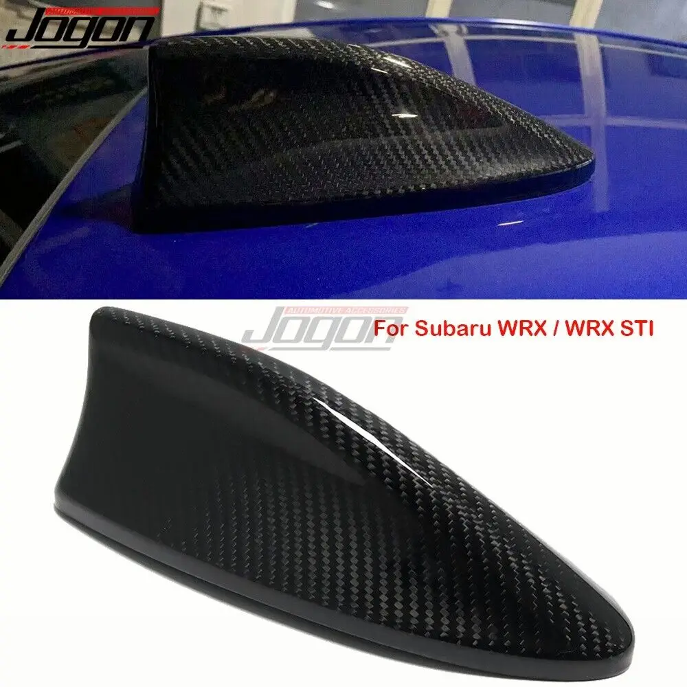 

100% настоящее углеродное волокно для Subaru WRX STI VB S4 2022 + автомобильная антенна с плавником акулы, наклейка, аксессуары для внешней защиты автомобиля