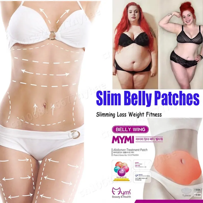 

DropShipping Efficacy Strong Belly Wing MyMi Wonder Patch Burn Fat Waist Weight Loss Slimming Patch Abdomen Navel Slim Stickers