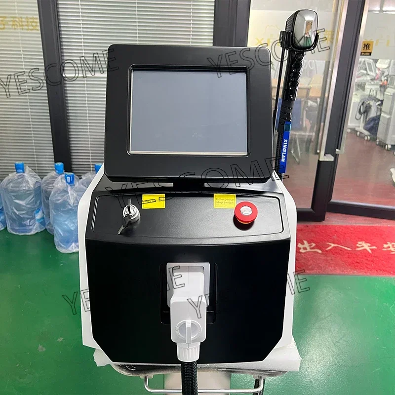 2024 Professionelle Diodenlaser-R-Haarentfernung Kühlgriff 808 nm 755 1064 3 Wellenlängen Ice Platinum Laser-R Schönheitsa