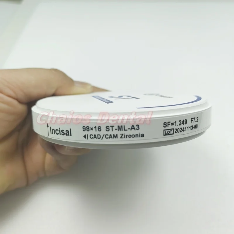 1 шт./кор. ONICE ST-ML многослойные циркониевые блоки стоматологические пустые диски CAD