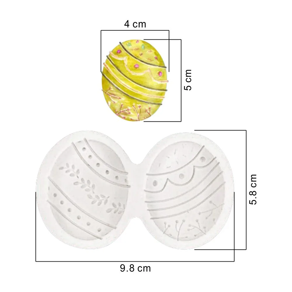Счастливая Пасха искусственное украшение торта силиконовая форма мультяшный