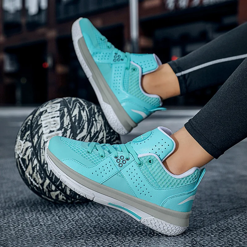 Fashion White Basketball Shoes Man Non-slip Platform Sneakers Outdoor Streetball Culture Men's Sports Sneakers tenis de basquete