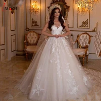 vestido de novia a line wedding dresses with beads lace bridal gowns vestidos de novia mariage dresses