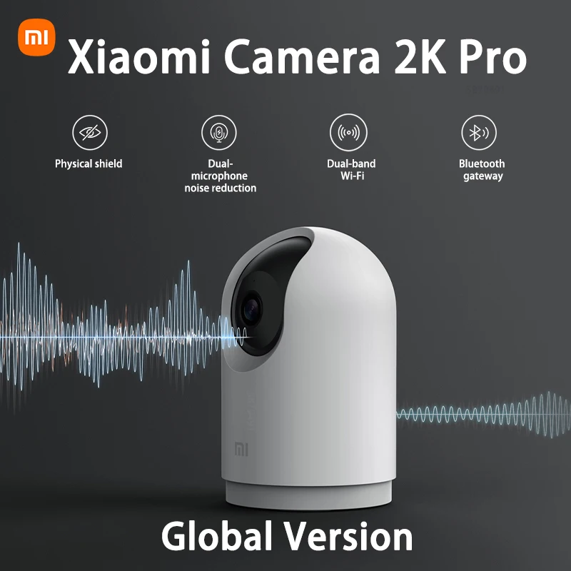 Global Version Xiaomi Mi Camera 2K Pro 360Â°1296p HD WiFi Night Vision Baby Security Monitor Webcam Video AI Human Detection