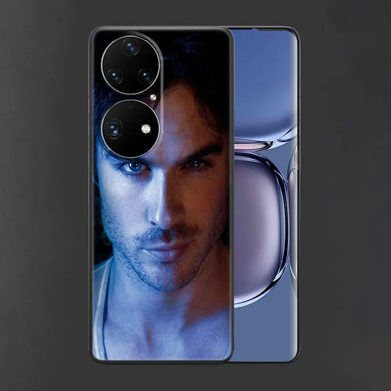 Чехол &quotДневники Вампира&quot для Huawei P40 P50 P30 P20 Pro P10 P9 P8 Lite 2017 Φ P Smart Z S 2021 2020 2019 2018