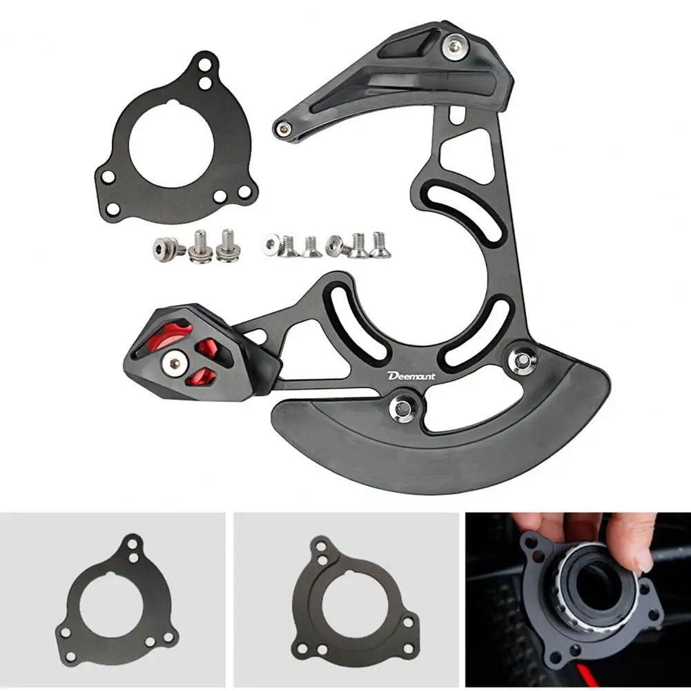 

1 Set Chainring Guard Non-slip Wear-resistant CNC Machining Adjustable Rust Resistant Bike Chain Deflector for ISCG-03/05/BB