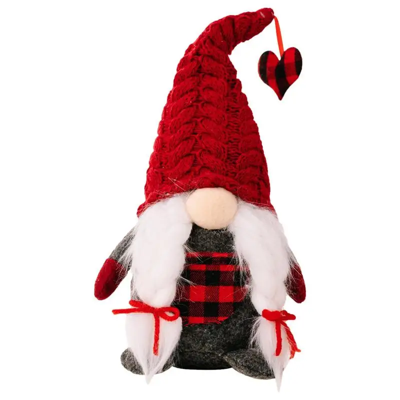 

Гномы на День святого Валентина, плюшевые гномы Tomte ручной работы, скандинавский шведский томте, рождественские гномы, украшения, игрушка-эльф, подарок для