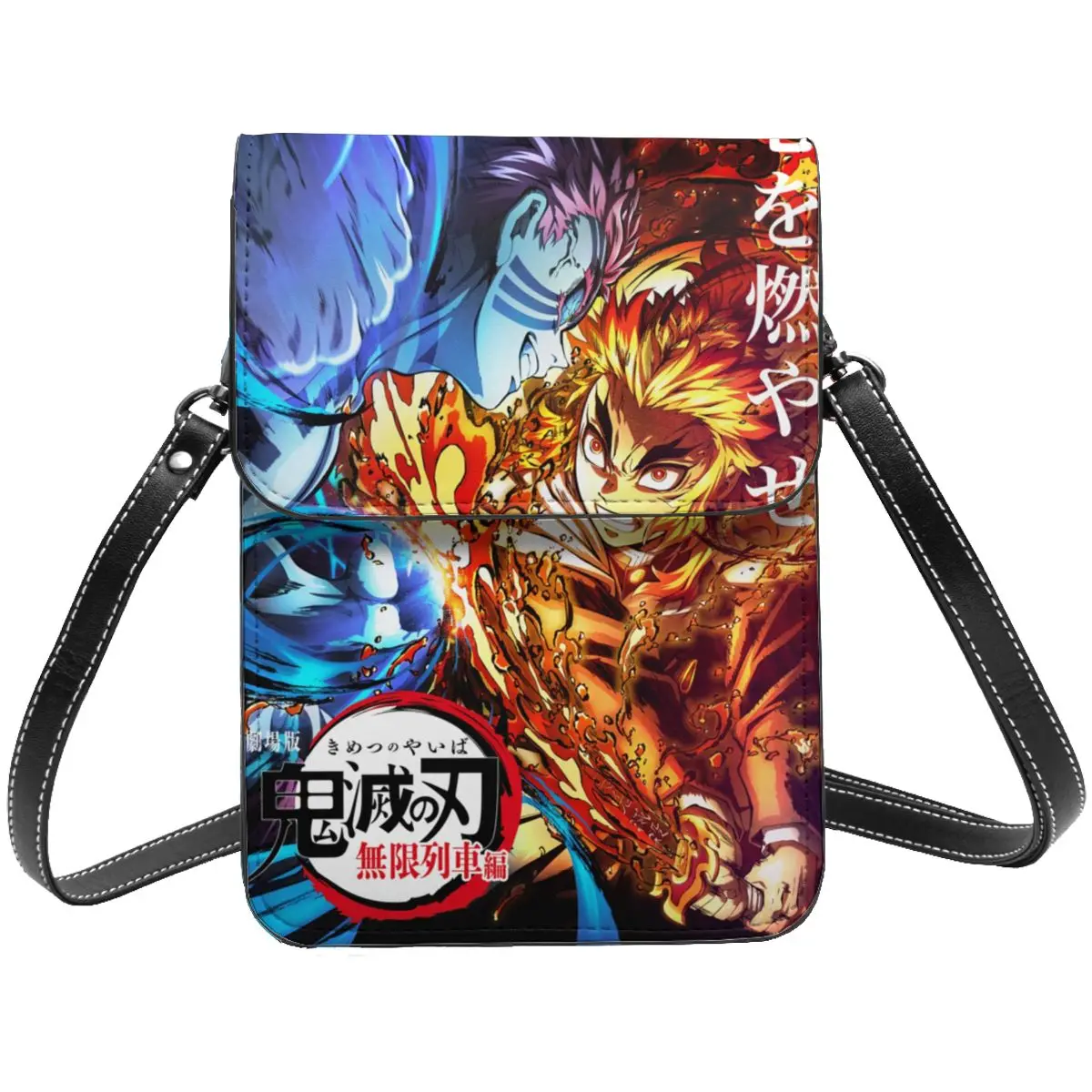 

Сумка на плечо с рассеканием демонов, модная эстетичная кожаная сумка на плечо, ежедневник, японская манга, inosuke rengoku, для офиса и студентов