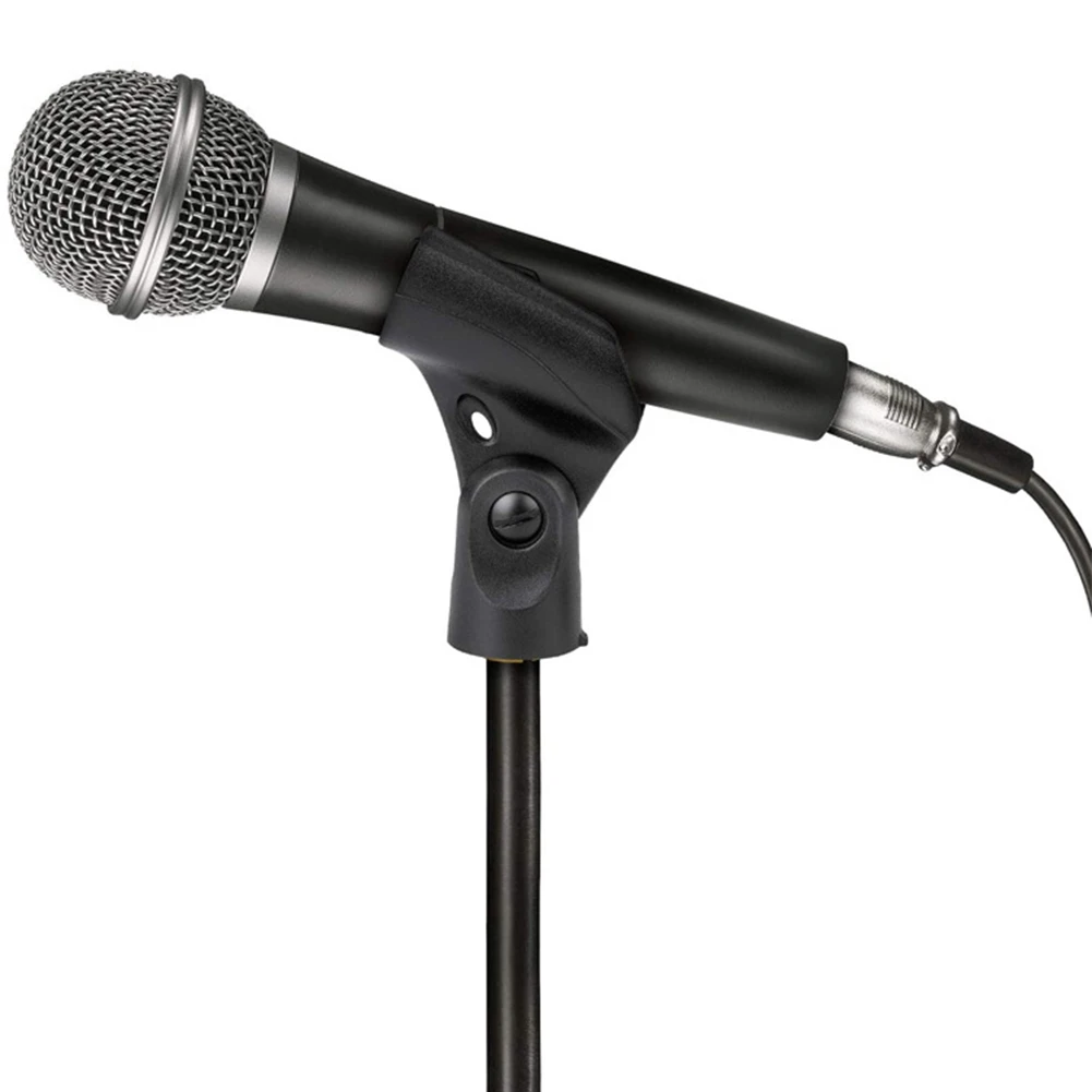 

New Microphone Clip Holder Clamp Wire Mic With Adapter With Adapter Nut For Handheld For Handheld Wireless Holder Clamp