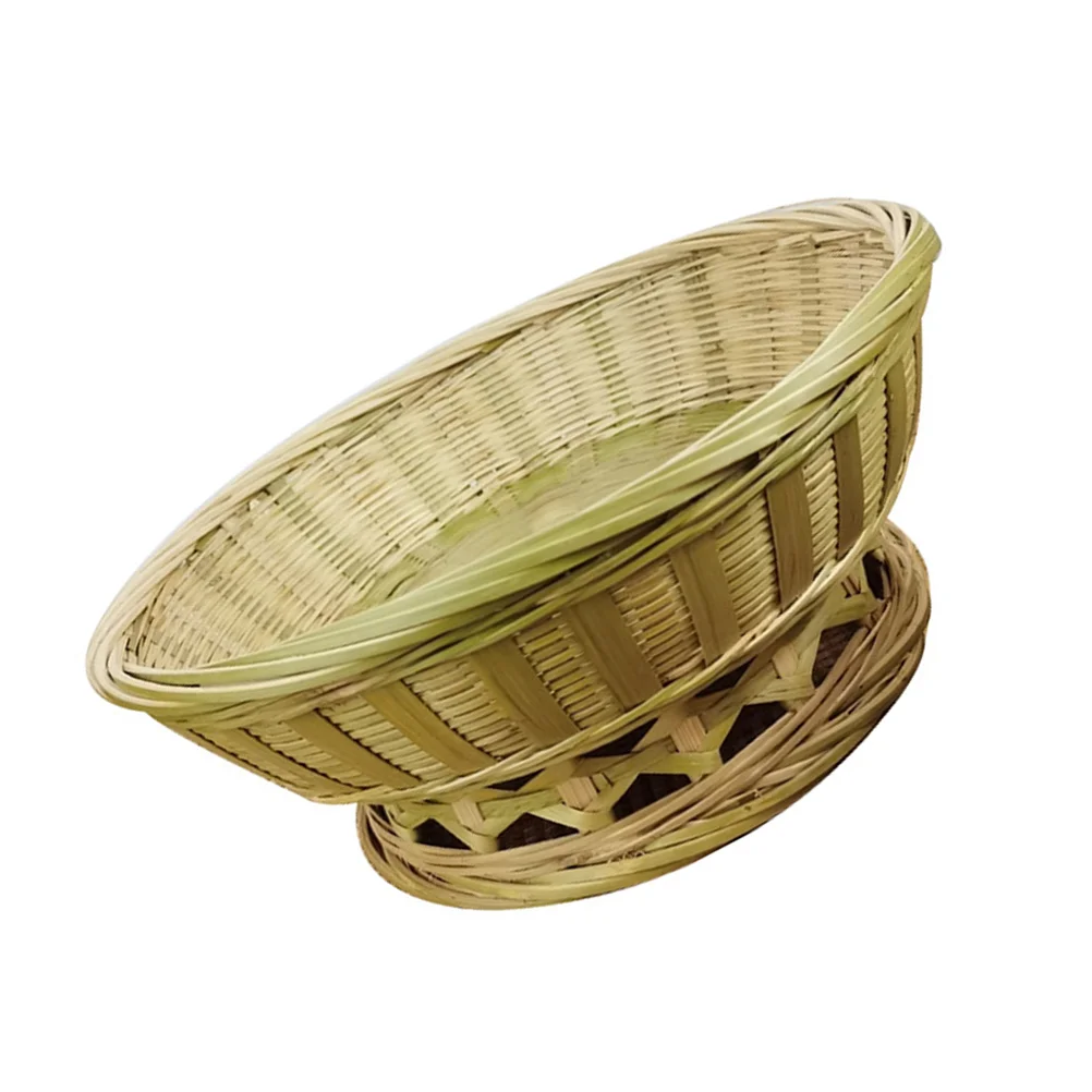 

Woven Baskets Desktop Storage Basket Vegetables Basket Wicker Fruit Baskets Small Wicker Basket Bamboo Wicker Basket