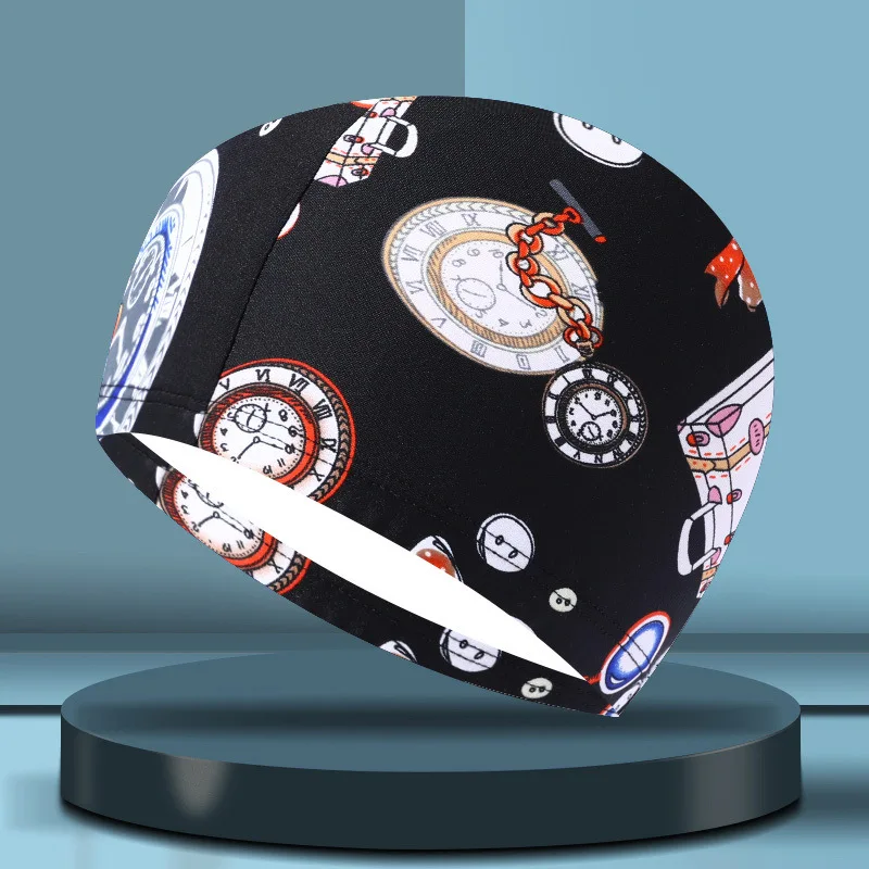 

Children's Silicone Swimming Cap Waterproof High Elastic Comfortable Hair Care Baby Kids Cartoon Diving Swim Pool Caps Free Size