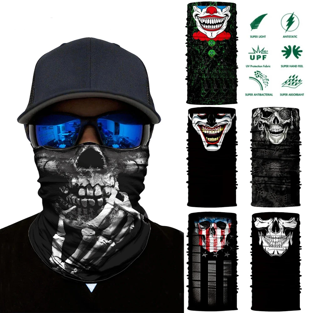 Походная охотничья бесшовная бандана маска на шею спортивный шарф для лица езды