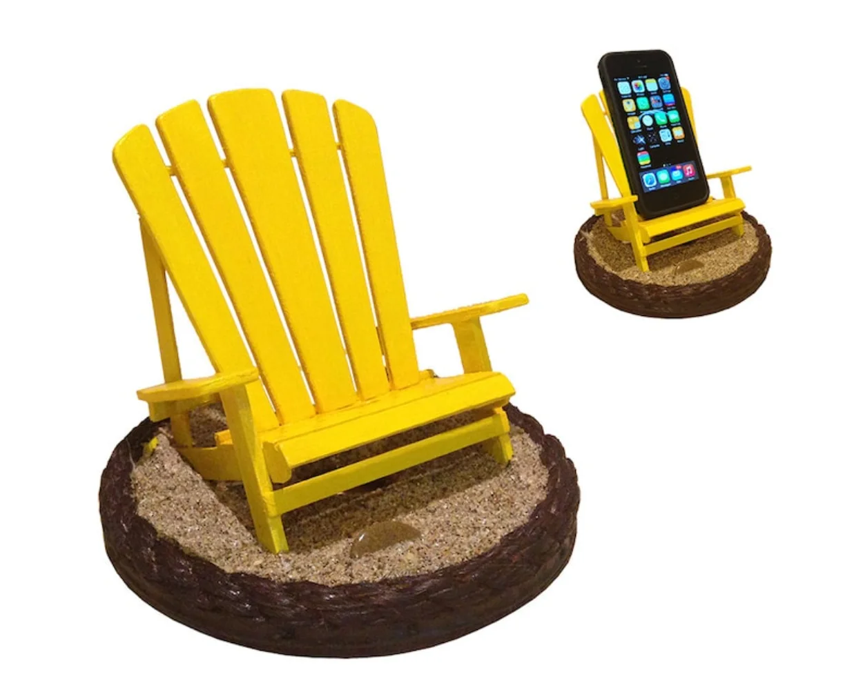 

IBeach в солнечном желтом цвете-серьезно кресло для отдыха для Iphone, Android и многого другого! Чехол-friendly до 3,5"