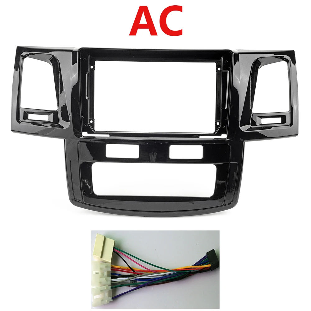 Рамка для Toyota Fortuner Hilux 2008-2014 Ac Mt 9 дюймов