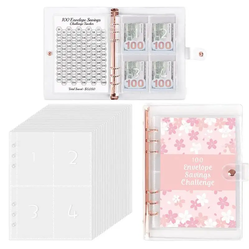 

Бумажник-планировщик 100, 100 дней, экономия 5 050 за 100 дней