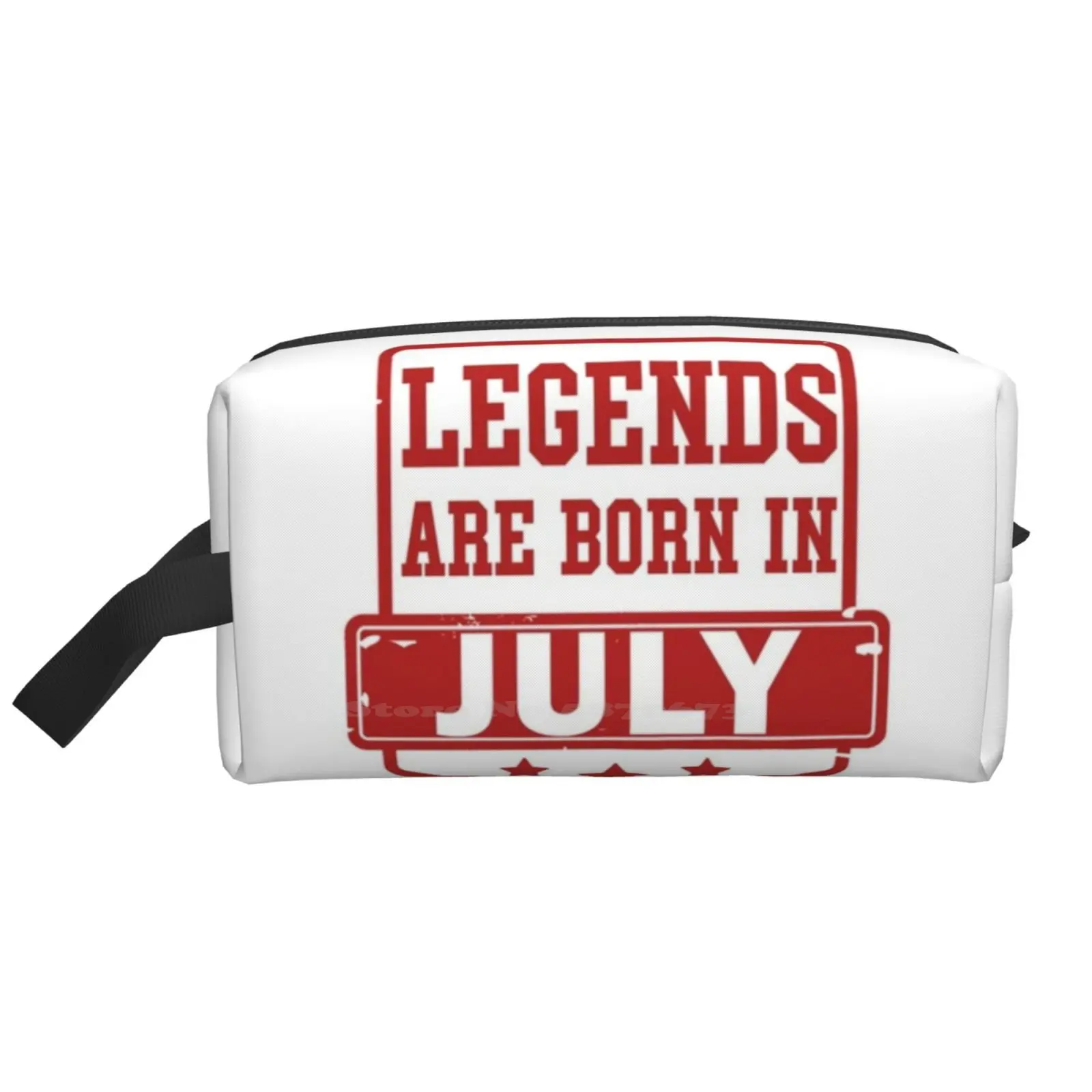 

Legends Are Born In July Travel Portable Bag Zipper Storge Large Size Legends Are Born In Legends Are Born In October Legends