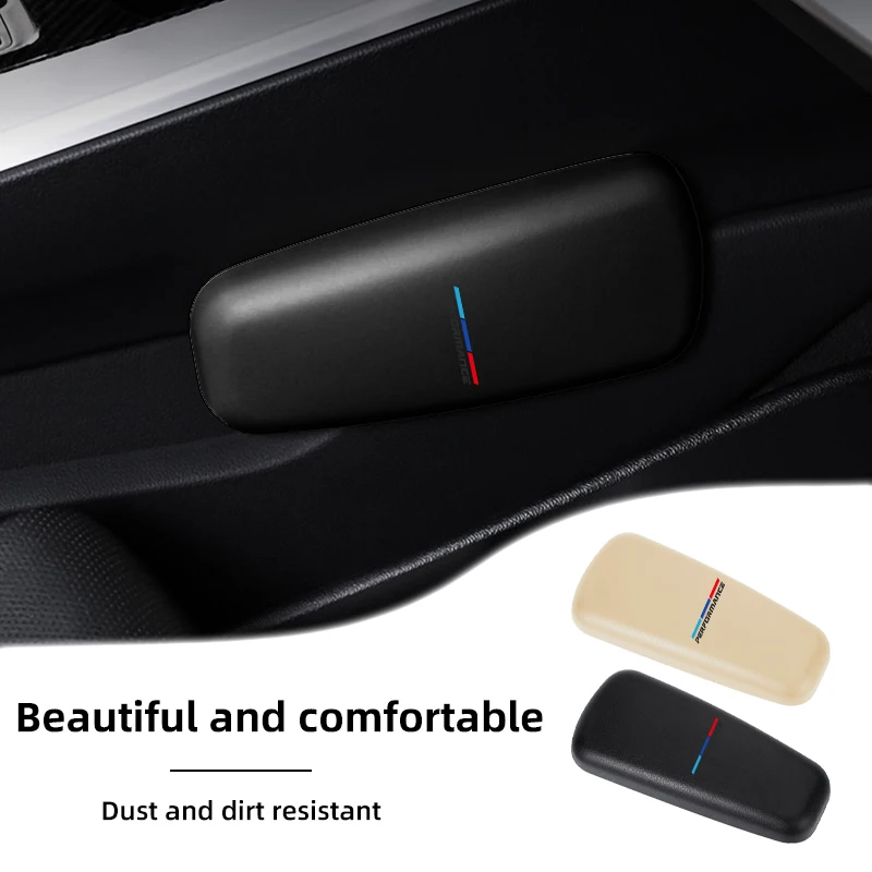 Автомобильный кожаный наколенник для BMW G60 U11 G30 G20 F10 F30 G05 F15 F16 G06 G01 F25 G11 F01 E60 E90 F22 F32 E65