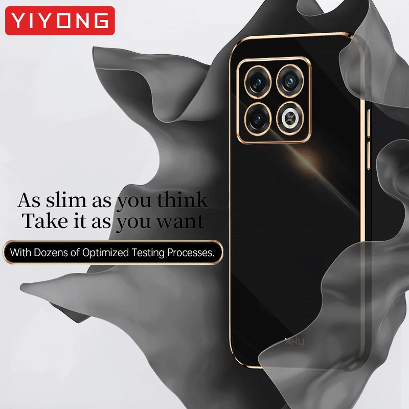 OnePlus10 Pro Чехол YIYONG с покрытием из силикона ТПУ для OnePlus 10 9 9R One Plus 9RT OnePlus9 чехол