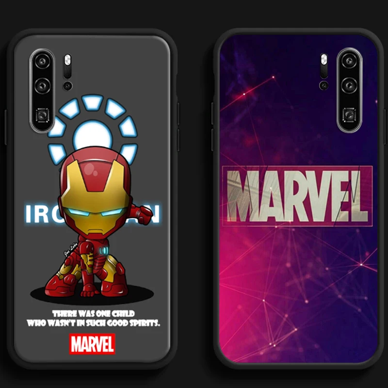 

Marvel Avengers Phone Cases For Huawei Honor Y6 Y7 2019 Y9 2018 Y9 Prime 2019 Y9 2019 Y9A Back Cover Carcasa Funda Soft TPU