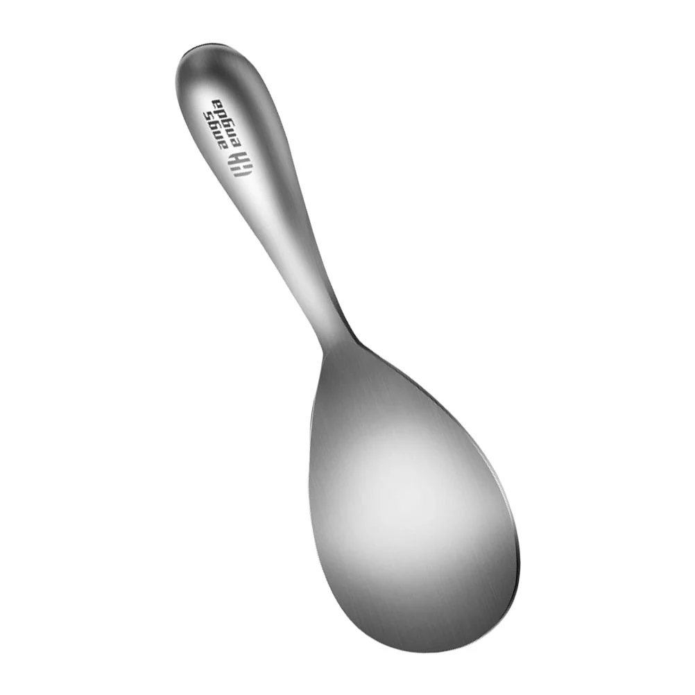 

Household Rice Spoon Kitchen Soup Spoon Stainless Steel Spoon Home Gadgets
