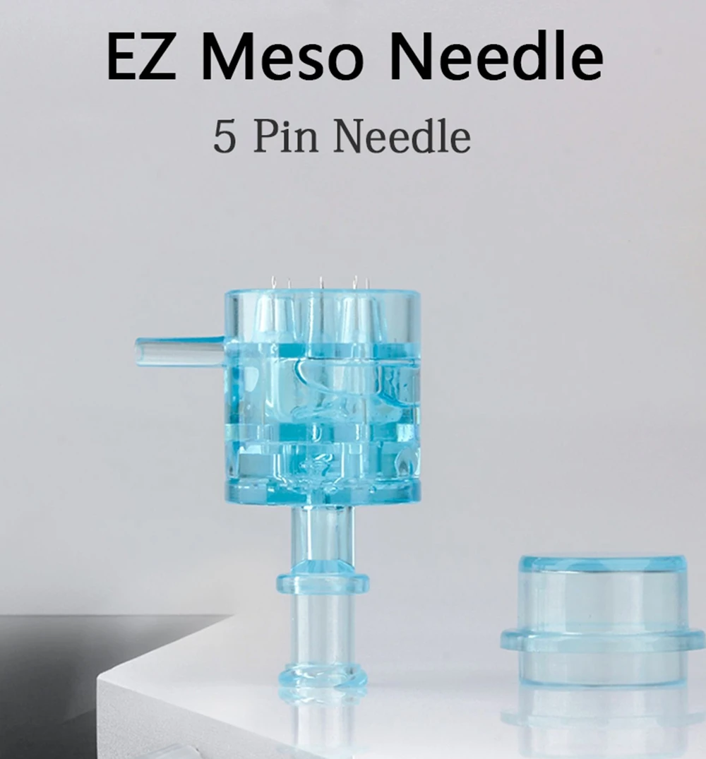 Фото Шприцевые трубки MesoGun, расходные материалы, картридж EZ, регулируемый винт, игла отрицательного давления, 5/9 контактов №3