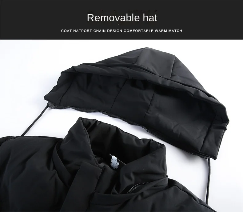 Top Quality New Brand Hooded Casual Fashion Long Thicken Outwear Parkas Jacket Men Winter Windbreaker Coats Men Clothing