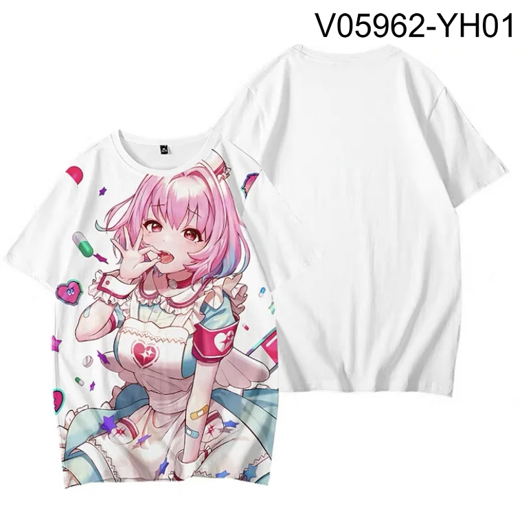 Summer Yumemi Riamu 3D Print Men/Women T-shirt Streetwear Kawaii Tshirt HOODIES The Hooded Zipper Hoodies Sweatshirt Clothes
