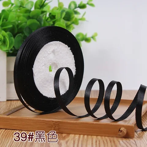 Полушелковая лента мerylover 6/10/15/20/25 мм 22 метра