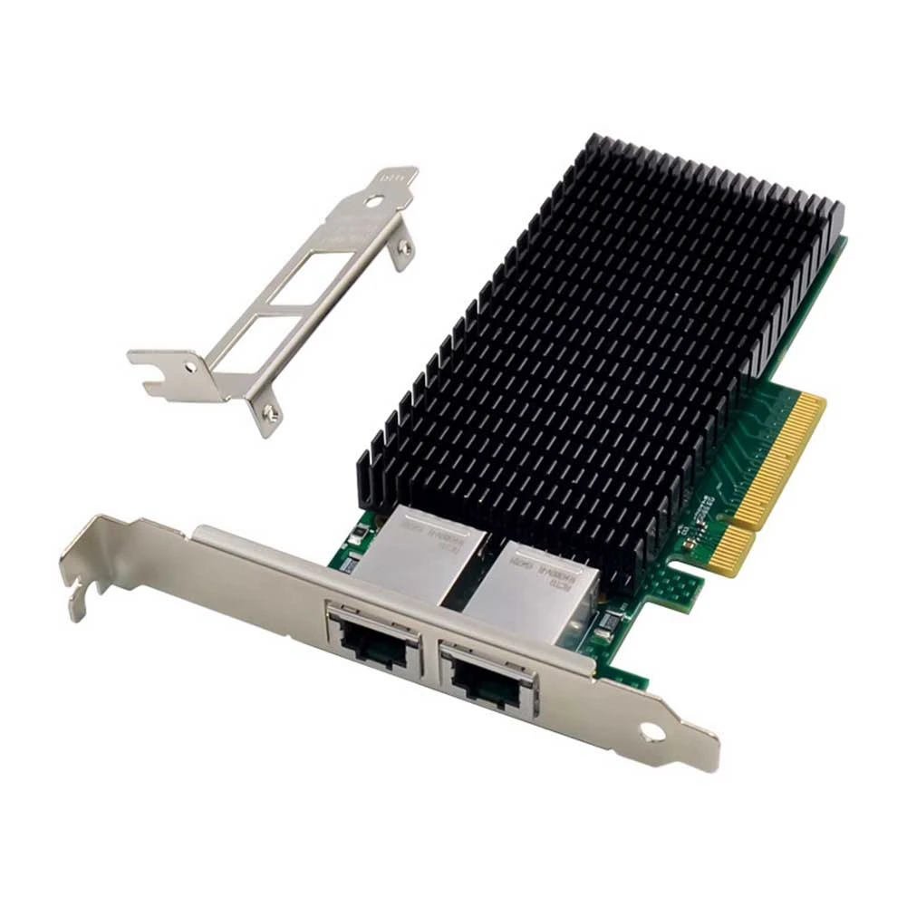 

X540-T2 10G Server Network Card X540 PCIE X8 Dual-Port Network Card RJ45 10G Aggregation Network Server Network Card
