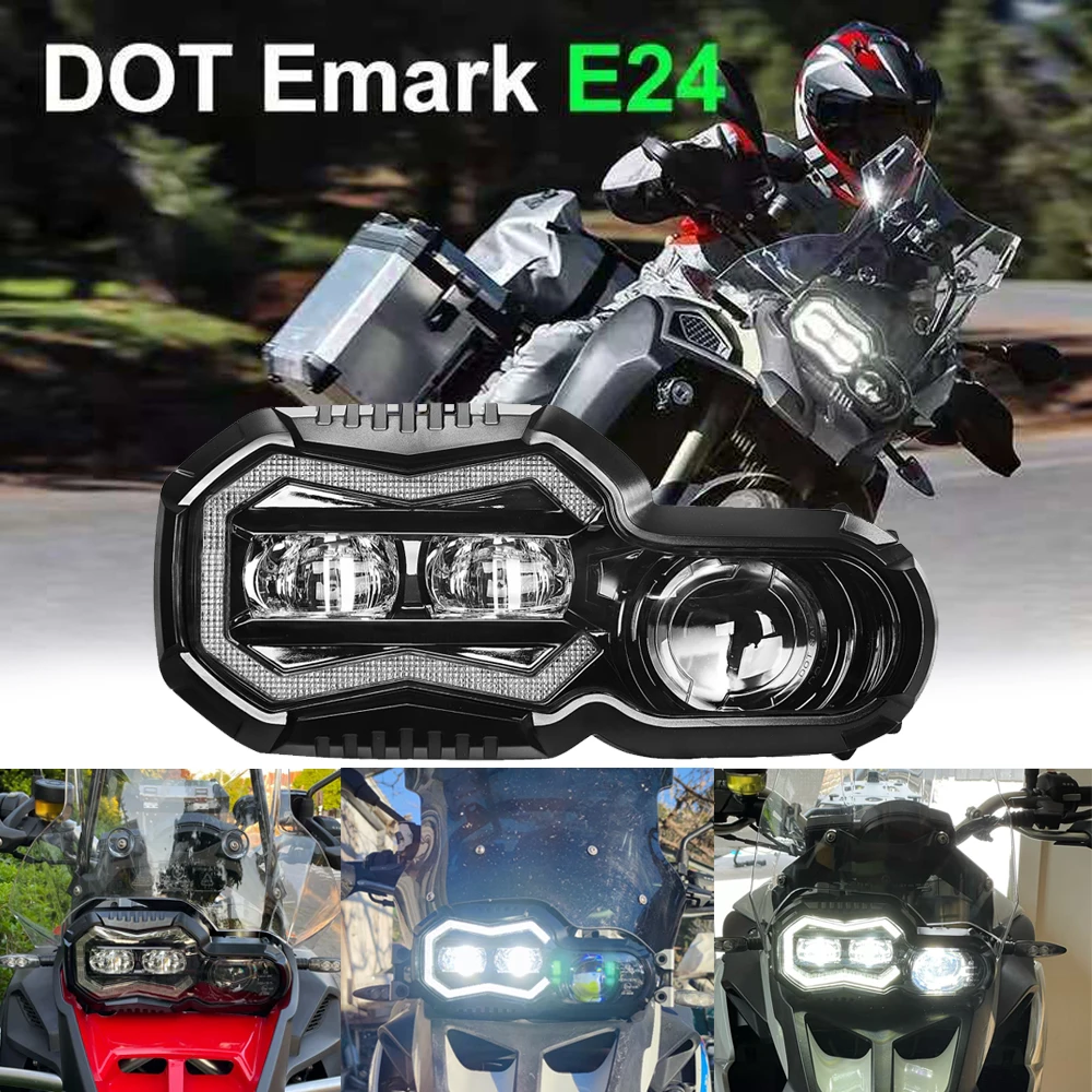 

Фары для мотоцикла E24 Mark для BMW F650GS, F700GS, F800GS, ADV, F800R