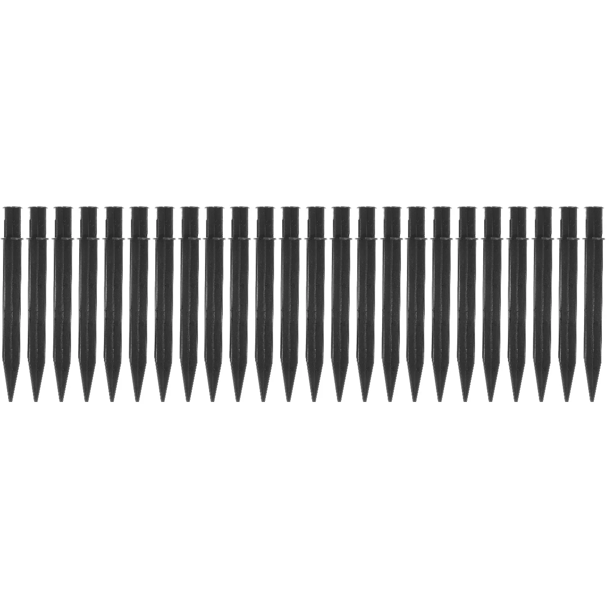 

24 pcs Practical Landscaping Stakes Stakes Replacement Solar Parts