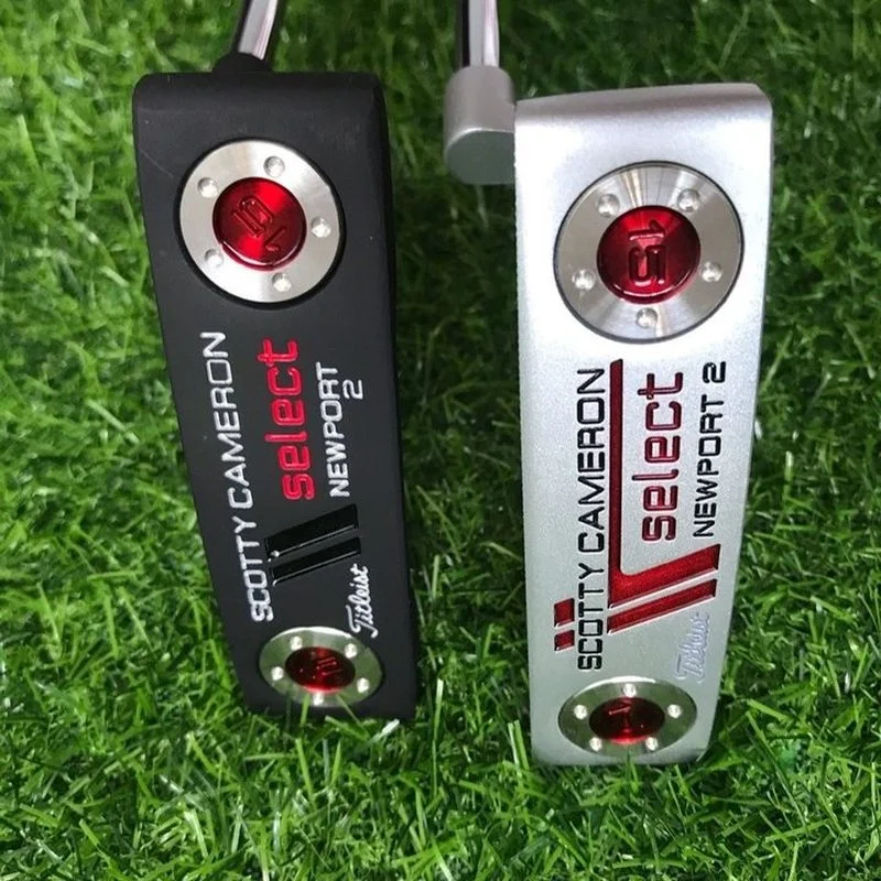 

Golf Club Putter 32/33/34/35 Inch Golf Club 2.0 Black Silver Right Hand Golf Club Outdoor Sports Gear with Protective Bag