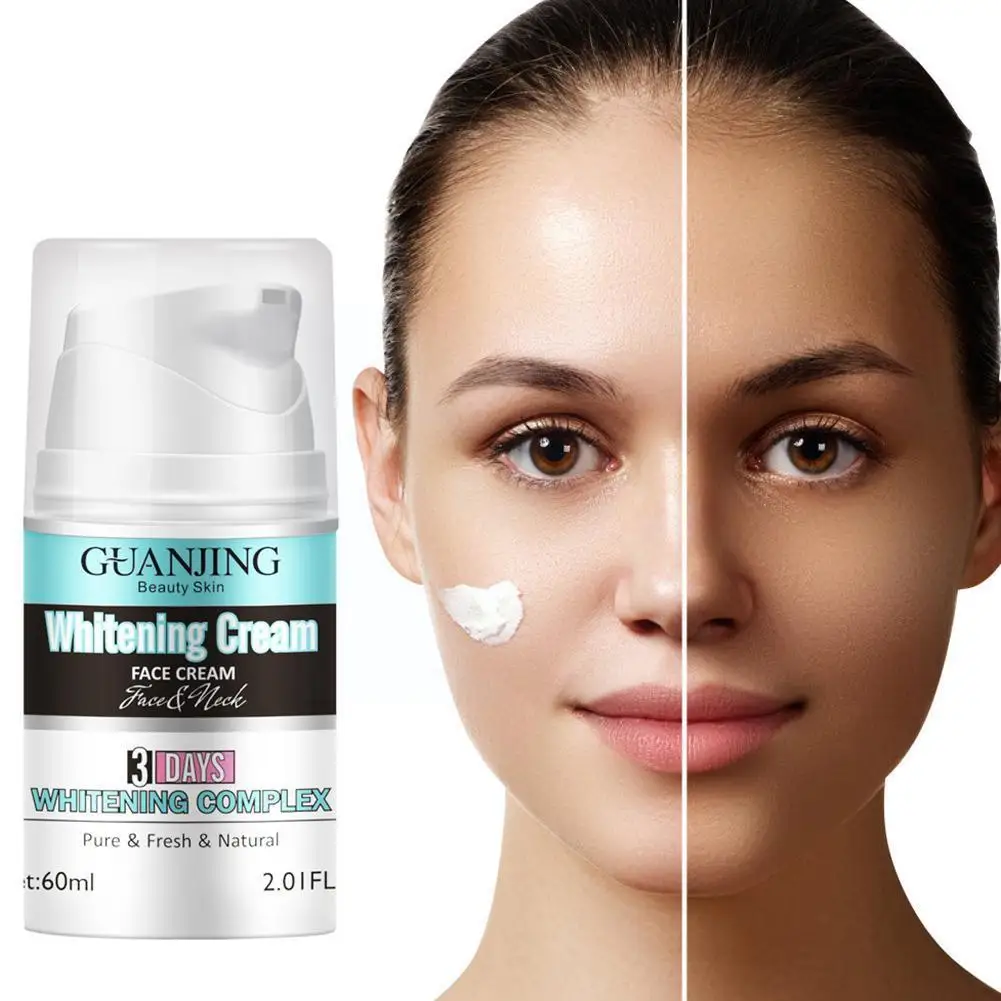 

Отбеливающий увлажняющий крем для лица Уход за кожей увлажняющий отбеливающий питательный крем 60 мл крем для лица Осветляющий кожу F K4L5