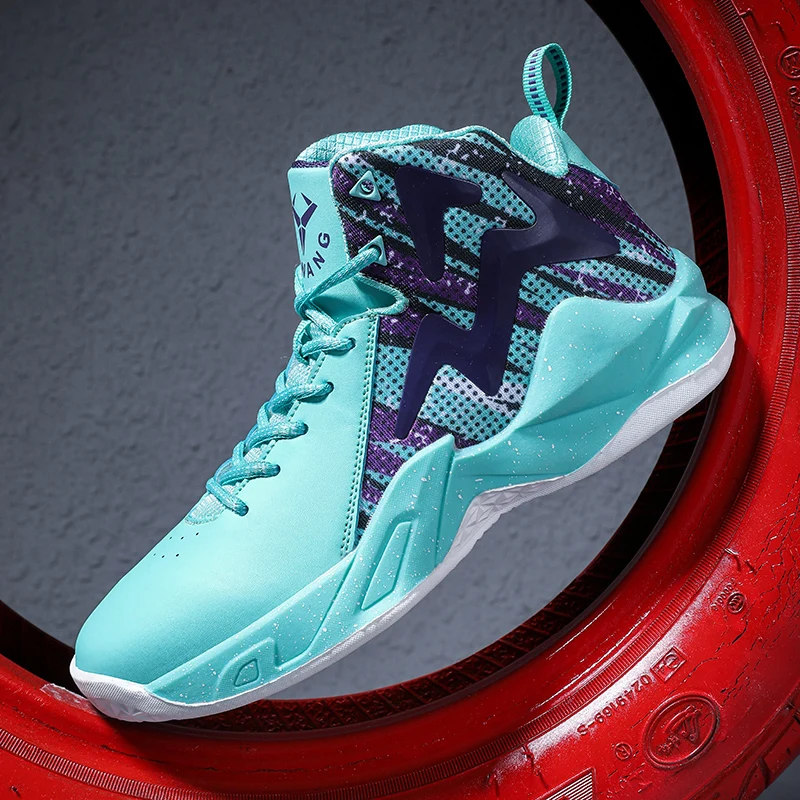 

2022 New Unisex Basketball Shoes Men High Top Sneakers Women Shock-Absorbant Outdoor Sneakers Wear-Resisting Basketball Boots