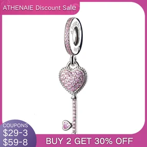 ATHENAIE, 2 цвета, серебро 925 пробы, прозрачный CZ символ доверия, кулон, капли, подходит для всех европейских шармов, браслет, ожерелье
