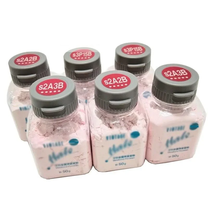 50 г/бутылка стоматологический фарфоровый порошок для тела Halo зубов фарфор OP