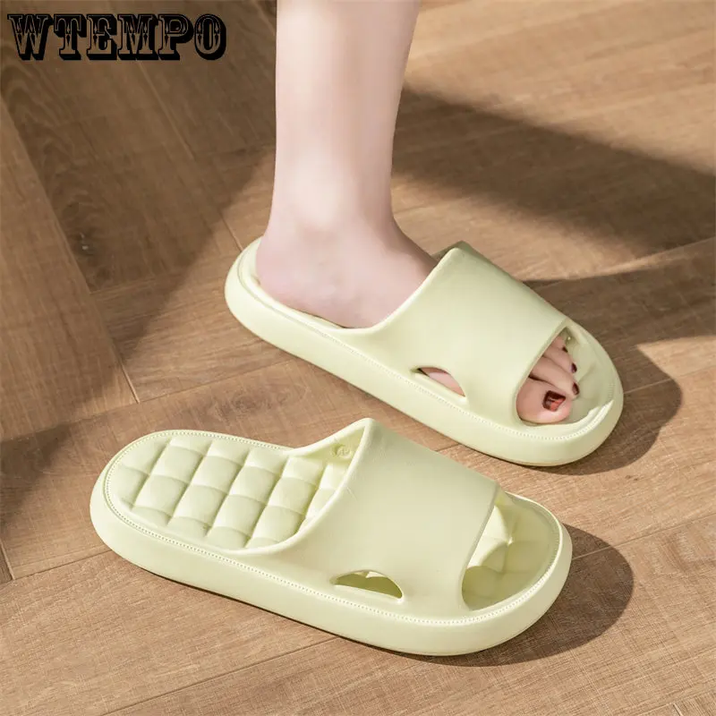 WTEMPO Comfortable Eva Slippers for Women Soft Design with Thick Sole for Summer Indoor Shower Shoes Wholesale Dropshipping