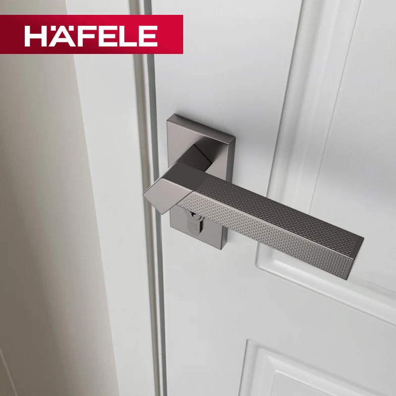 Экологический дверной замок HAFELE бесшумный современный простой дверь из массива