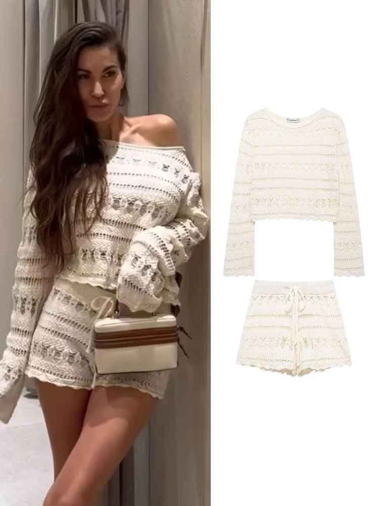 Женский Летний Комплект Trikotaj Из 2 Предметов