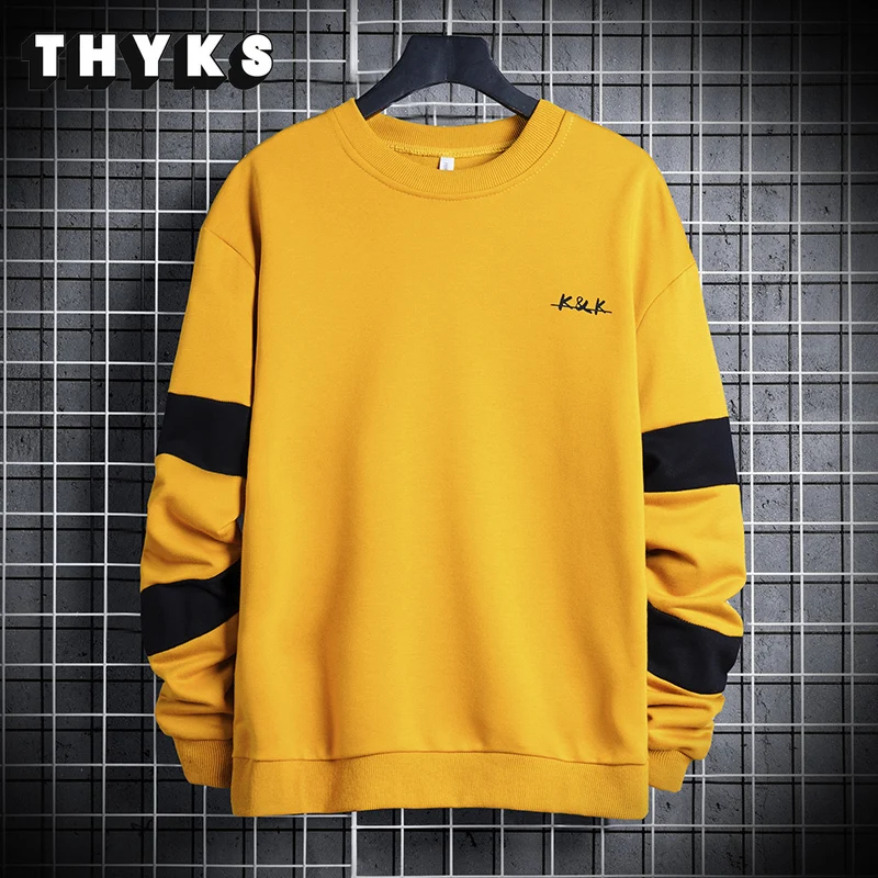 

Осенняя Толстовка Harakuju, Мужская Уличная одежда, новинка 2022, уличные толстовки, мужские свитшоты в стиле пэчворк, мужские топы в японском сти...